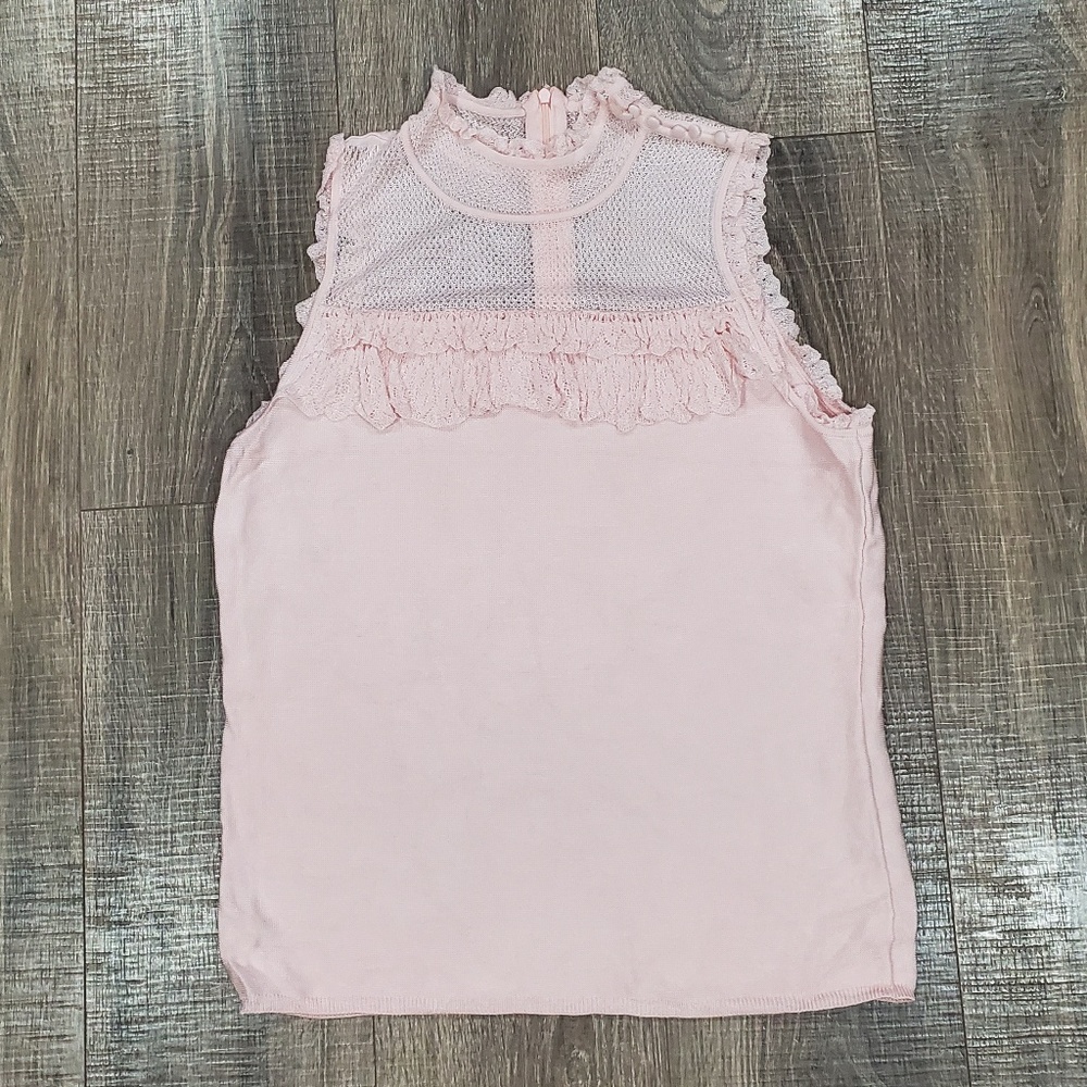 WHBM | Pink Knit Top